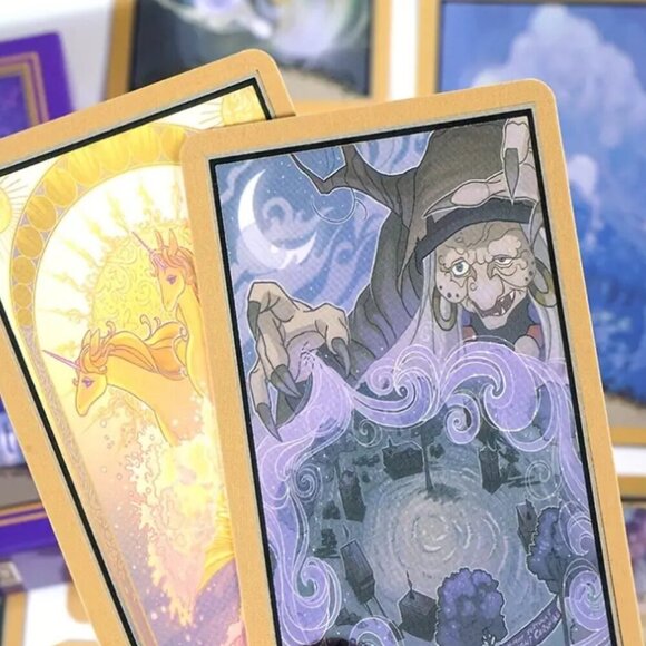 The Last Unicorn Tarot 78 Card Deck NWT - Picture 5 of 6